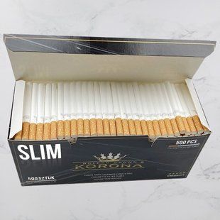 Цигаркові гільзи Korona Slim 500шт. Slim фото